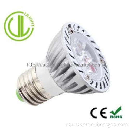 CE and rohs AC220V 3x1w E27 led spotlight with good price